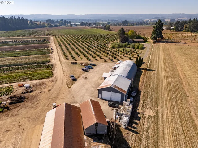 a backyard of a house with barbeque oven table and chairs