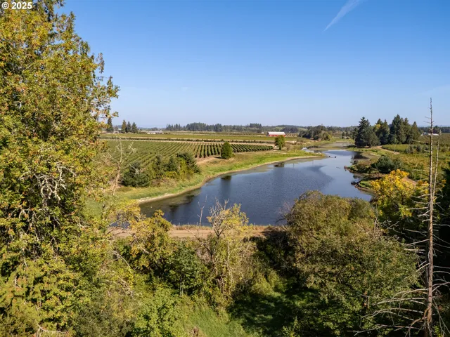 a view of an ocean and a city