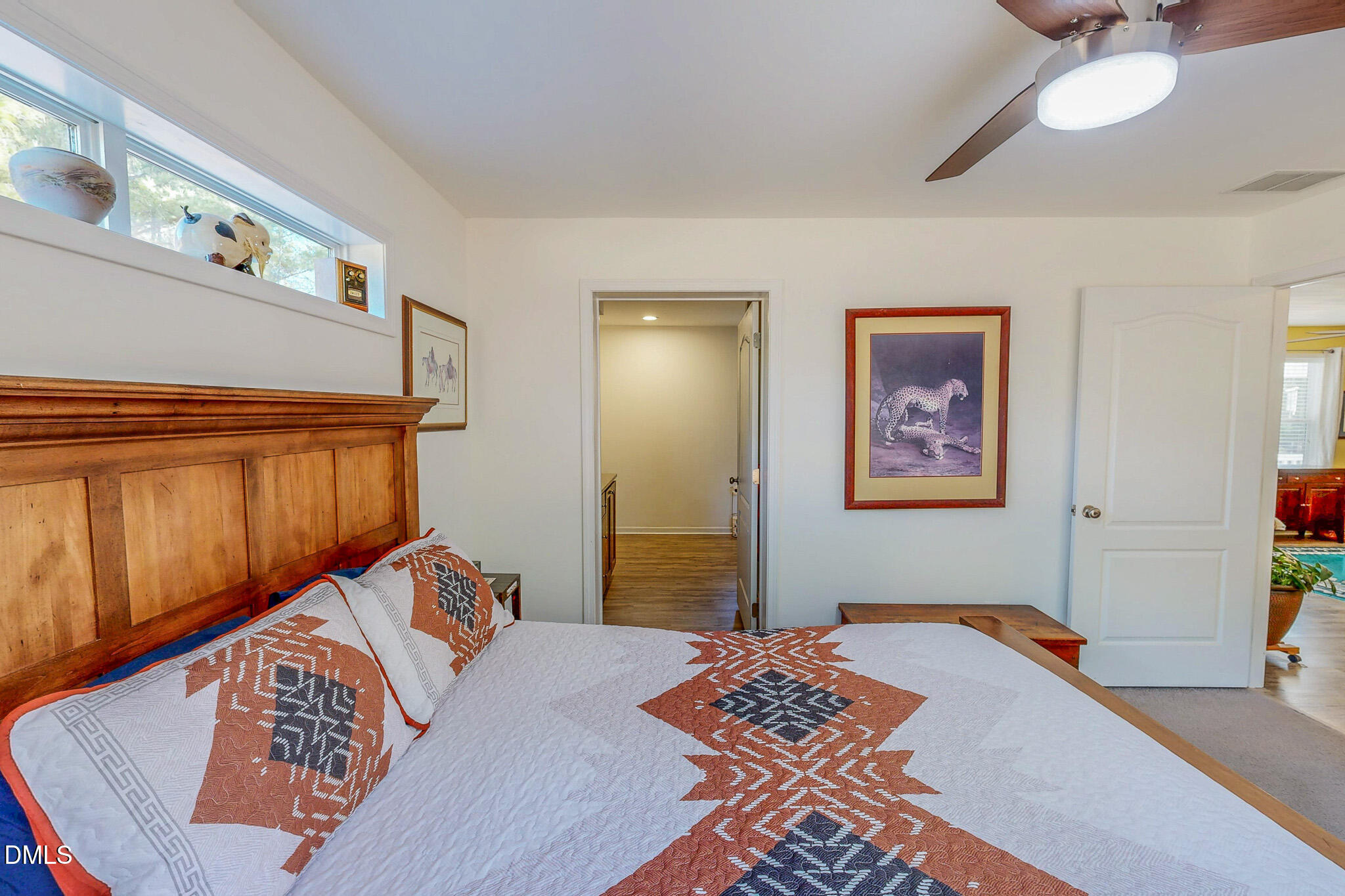 125 Ninovan Place Rougemont, NC 27572 - Photo 27 of 57 a bedroom with a bed and a window