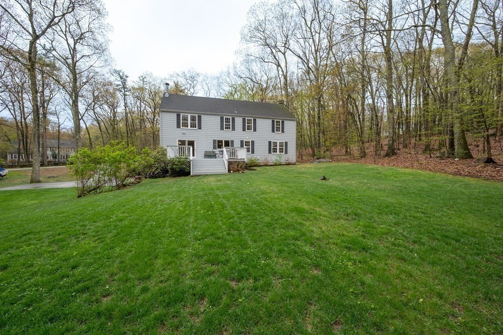 21 Adams Road Boxford, MA 01921 - Photo 35 of 40 a view of a house with backyard and garden
