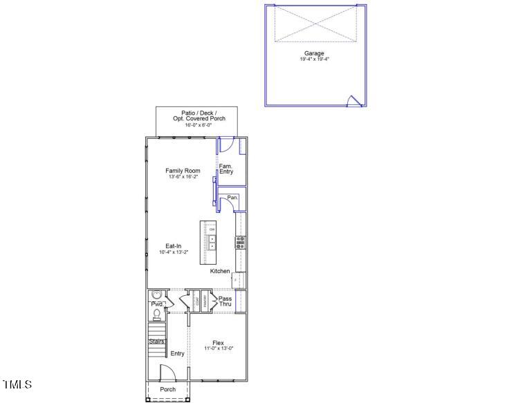 9212 Leaning Post Road, Unit 448 Wake Forest, NC 27587 - Photo 4 of 25 KF 448 1ST FLOOR