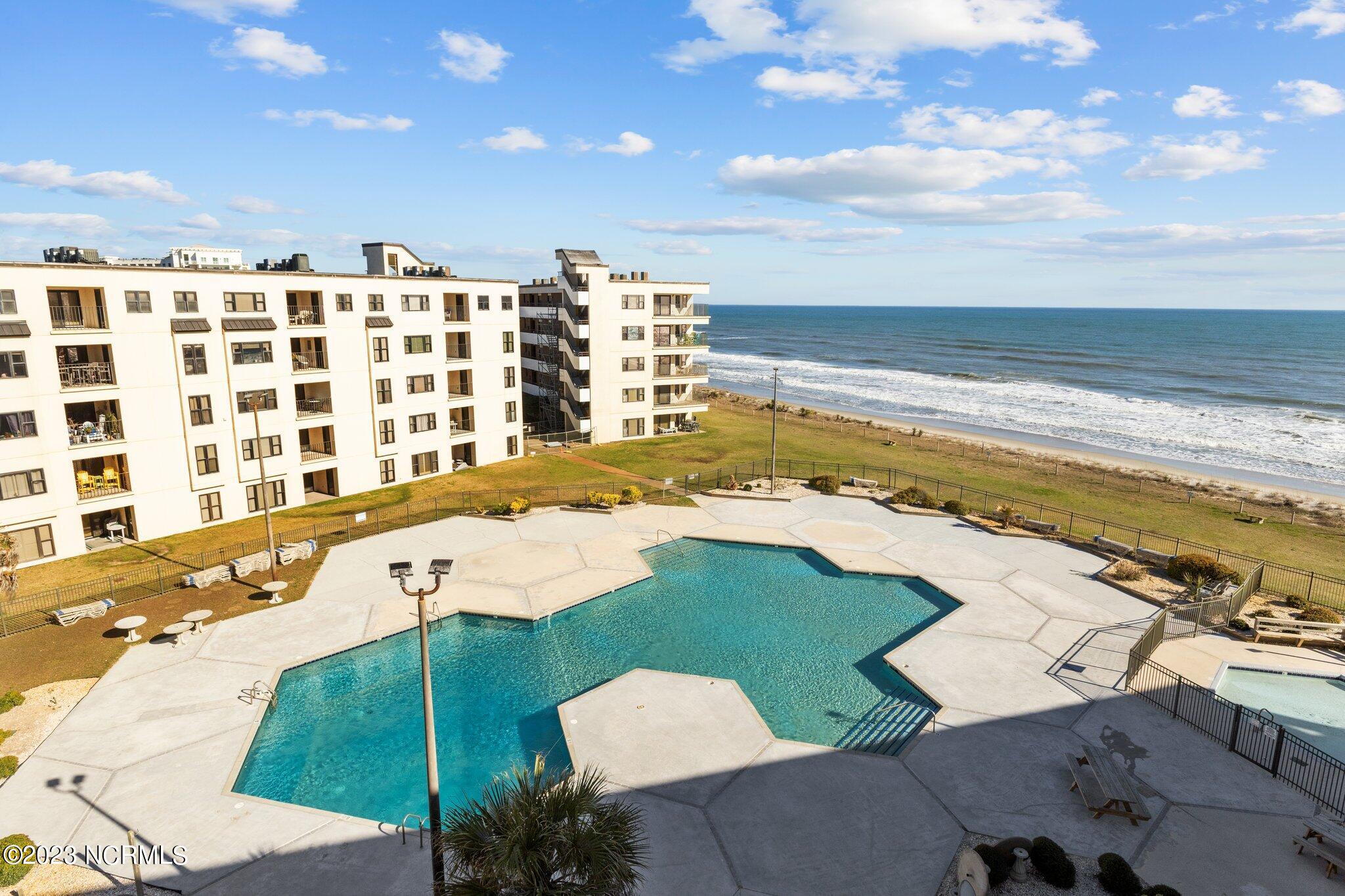 1505 Salter Path Road, Unit 508A Indian Beach, NC 28512 - Photo 14 of 50 Ocean Views From Balcony