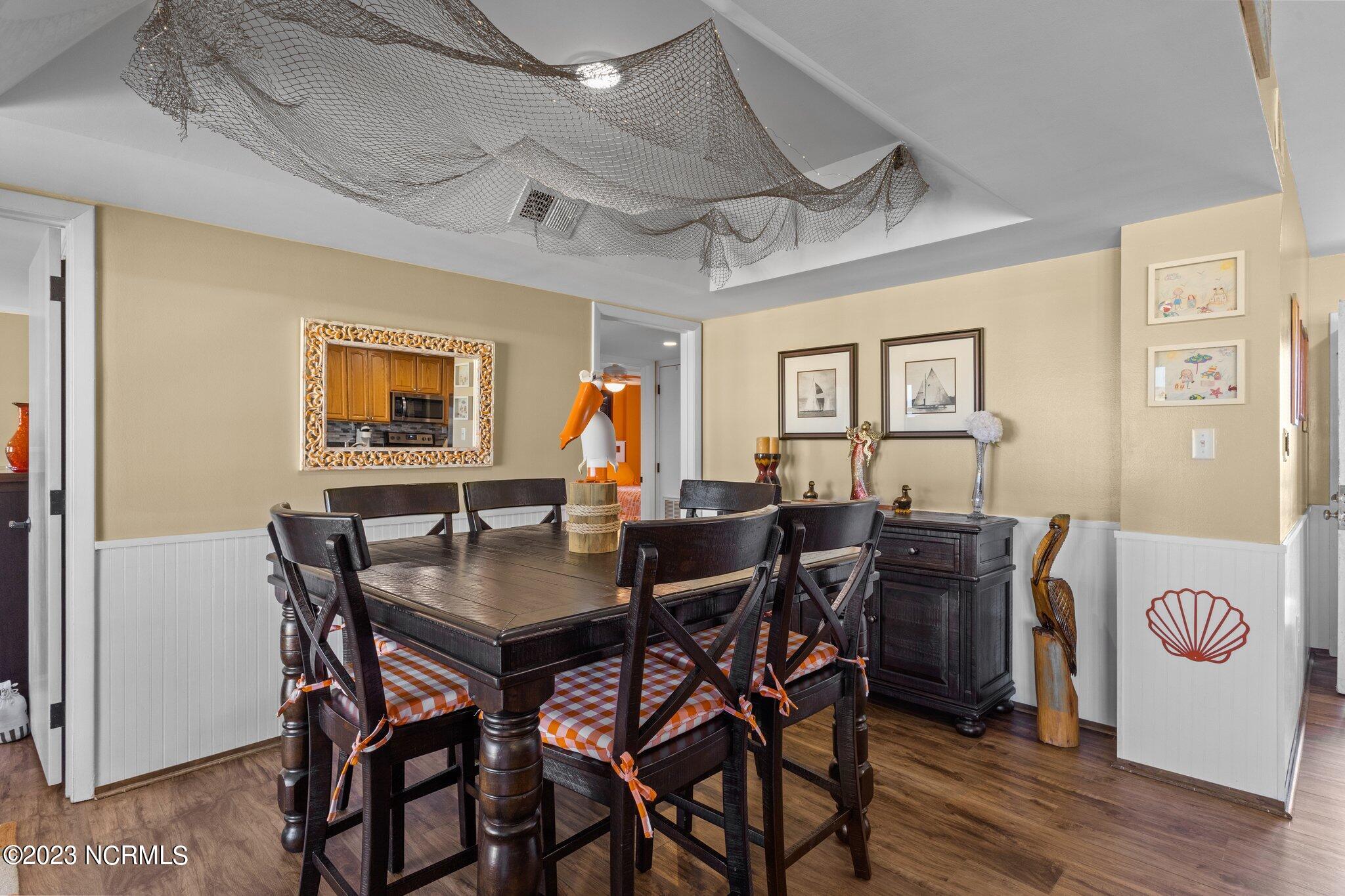 1505 Salter Path Road, Unit 508A Indian Beach, NC 28512 - Photo 16 of 50 Dining Area & Bedroom access