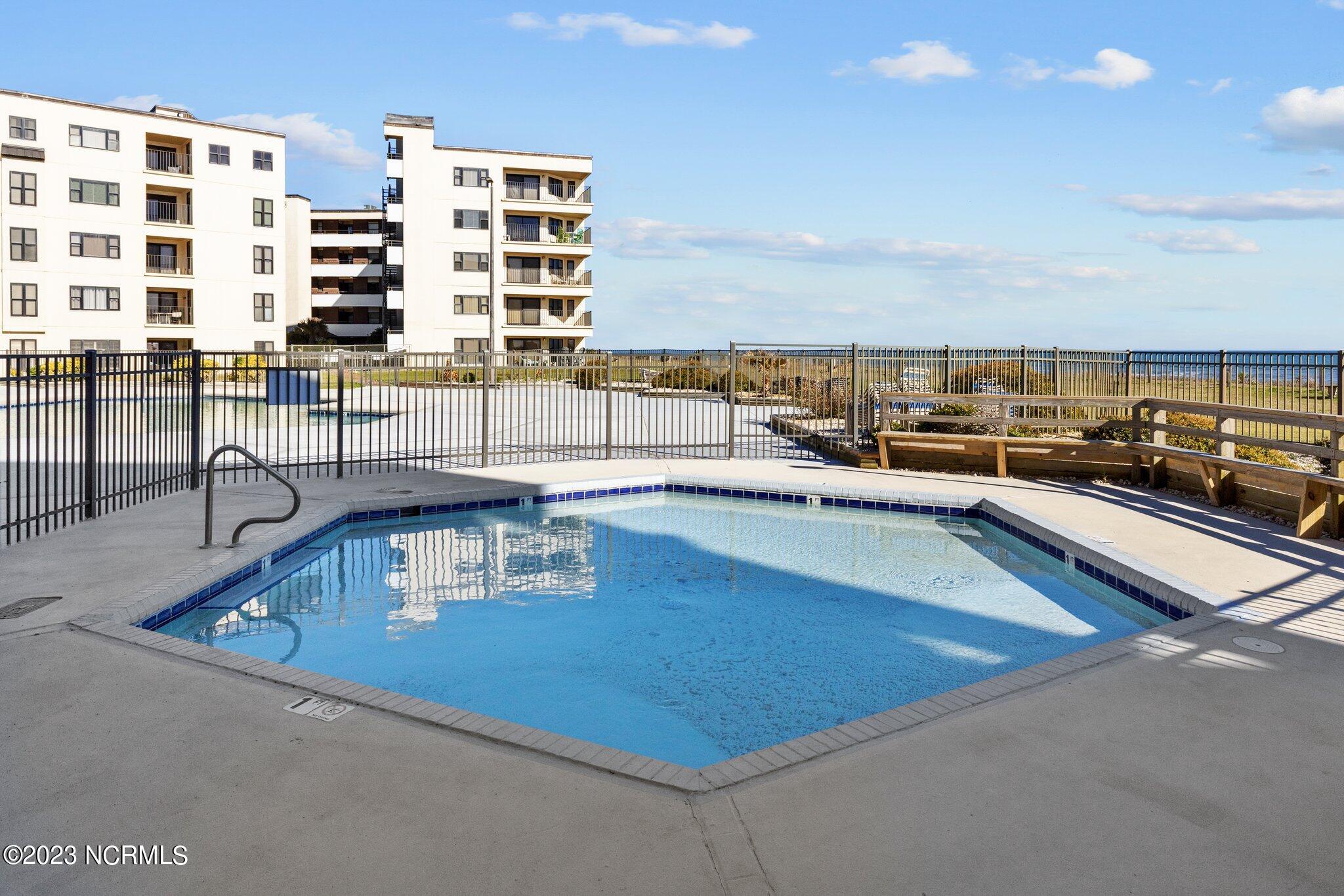 1505 Salter Path Road, Unit 508A Indian Beach, NC 28512 - Photo 37 of 50 Complex A Shallow Outdoor Pool