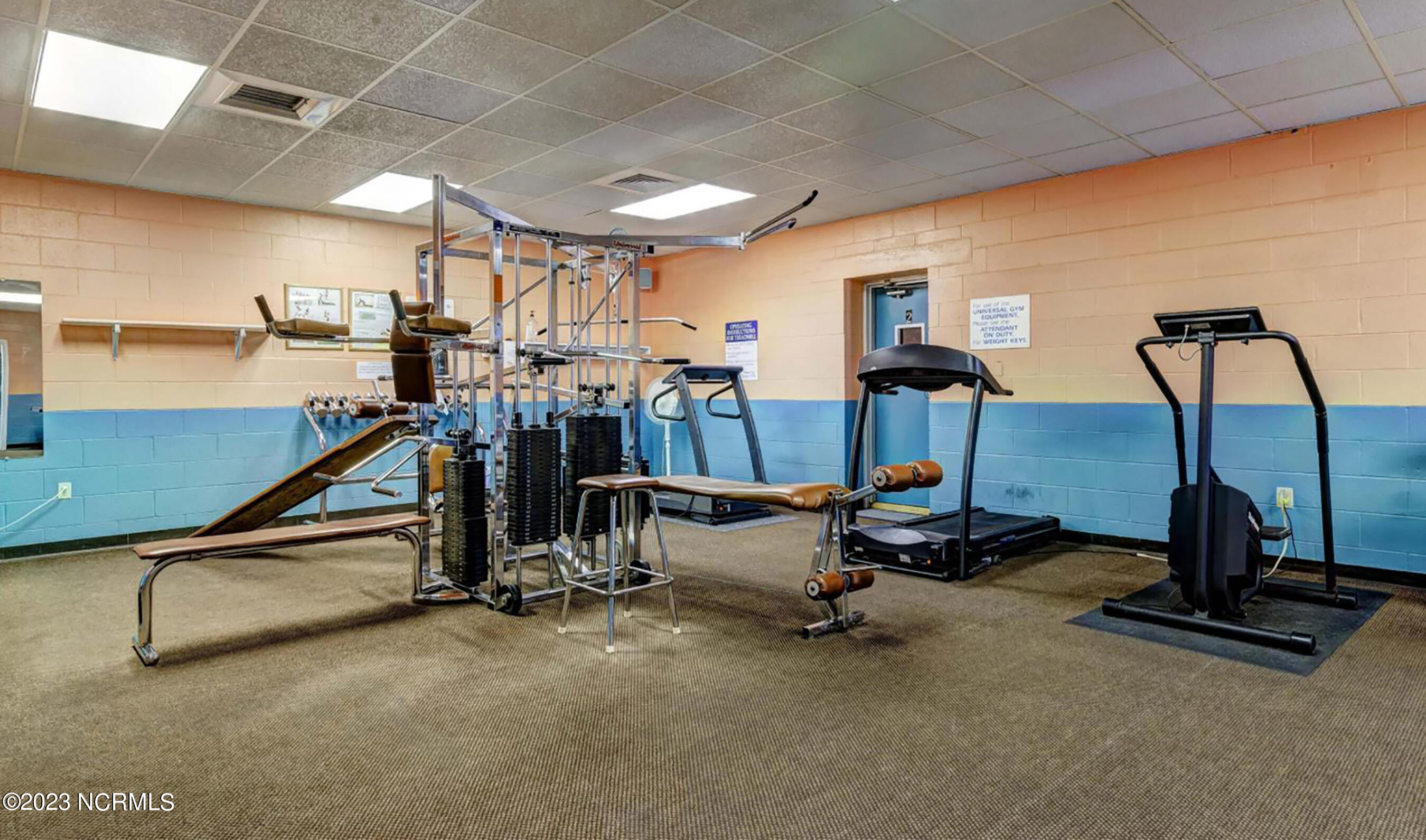 1505 Salter Path Road, Unit 508A Indian Beach, NC 28512 - Photo 46 of 50 Workout Room