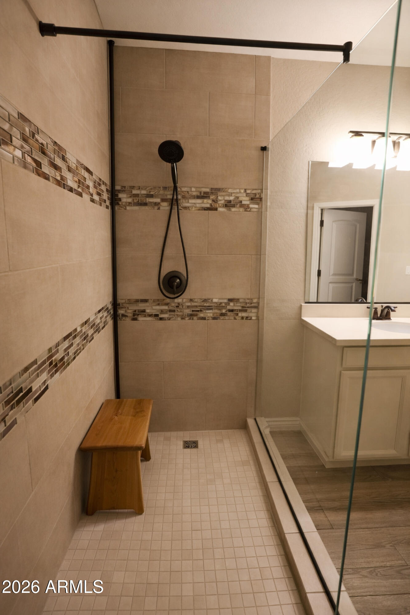 2425 West Bronco Butte Trail, Unit 2007 Phoenix, AZ 85085 - Photo 15 of 30 a bathroom with a shower