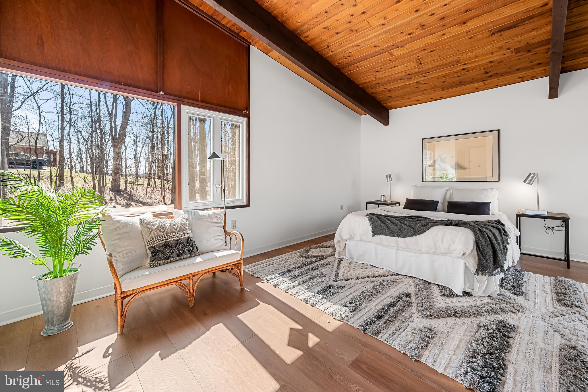 1817 Falls Road Parkton, MD 21120 - Photo 15 of 50 a bedroom with furniture and a large window