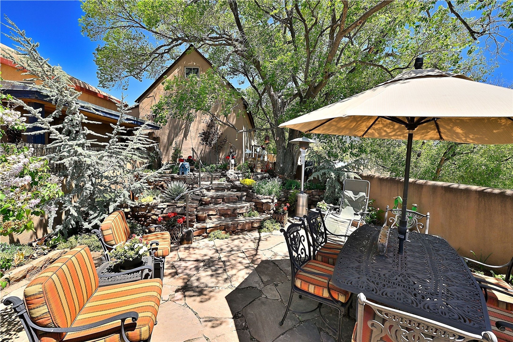 227 Rodriguez Street Santa Fe, NM 87501 - Photo 33 of 39 Back patio