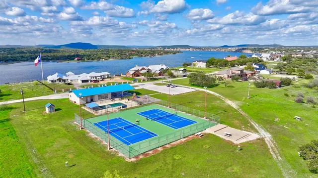 a ocean view with beach