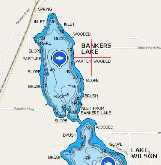 Moore Farm Road Hillsdale, MI 49242 - Photo 3 of 15 Fishing Map
