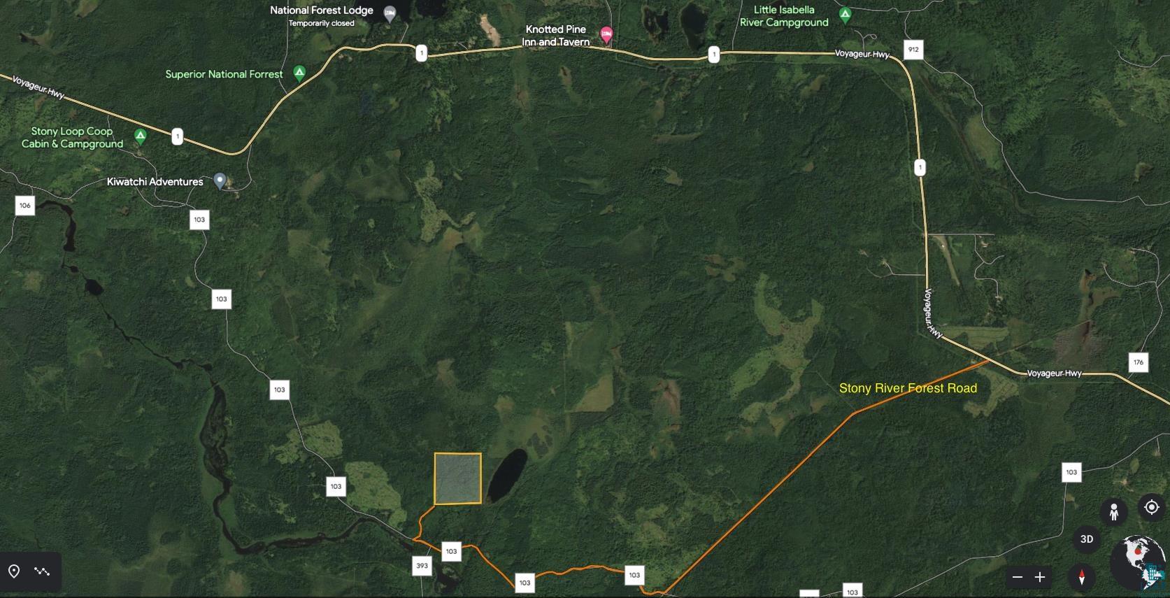 Tbd Stony Loop Road Isabella, MN 55607 - Photo 3 of 29 Recommended route to access this property