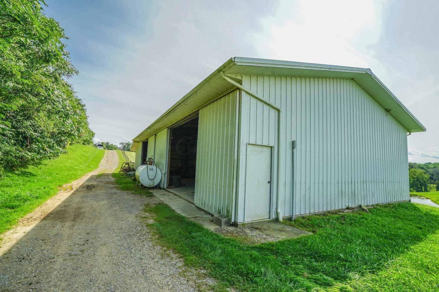 16187 Kreashbaum Road Rockbridge, OH 43149 - Photo 66 of 66 Acreage includes equipment/livestock barn, loafing sheds and fenced pasture areas.