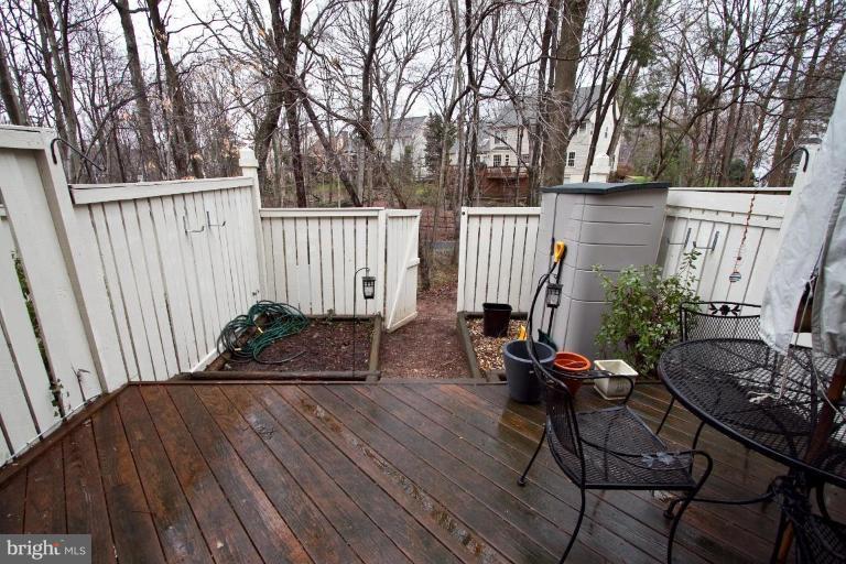 1635 Fieldthorn Drive Reston, VA 20194 - Photo 19 of 20 Deck - View from