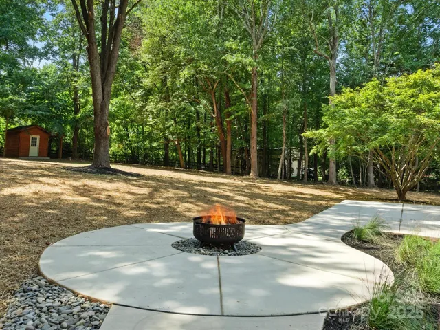 a house view with a sitting space