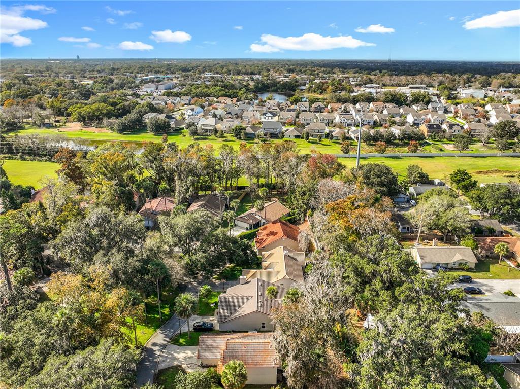 622 Anhinga Road Winter Springs, FL 32708 - Photo 44 of 53 an aerial view of residential houses with outdoor space