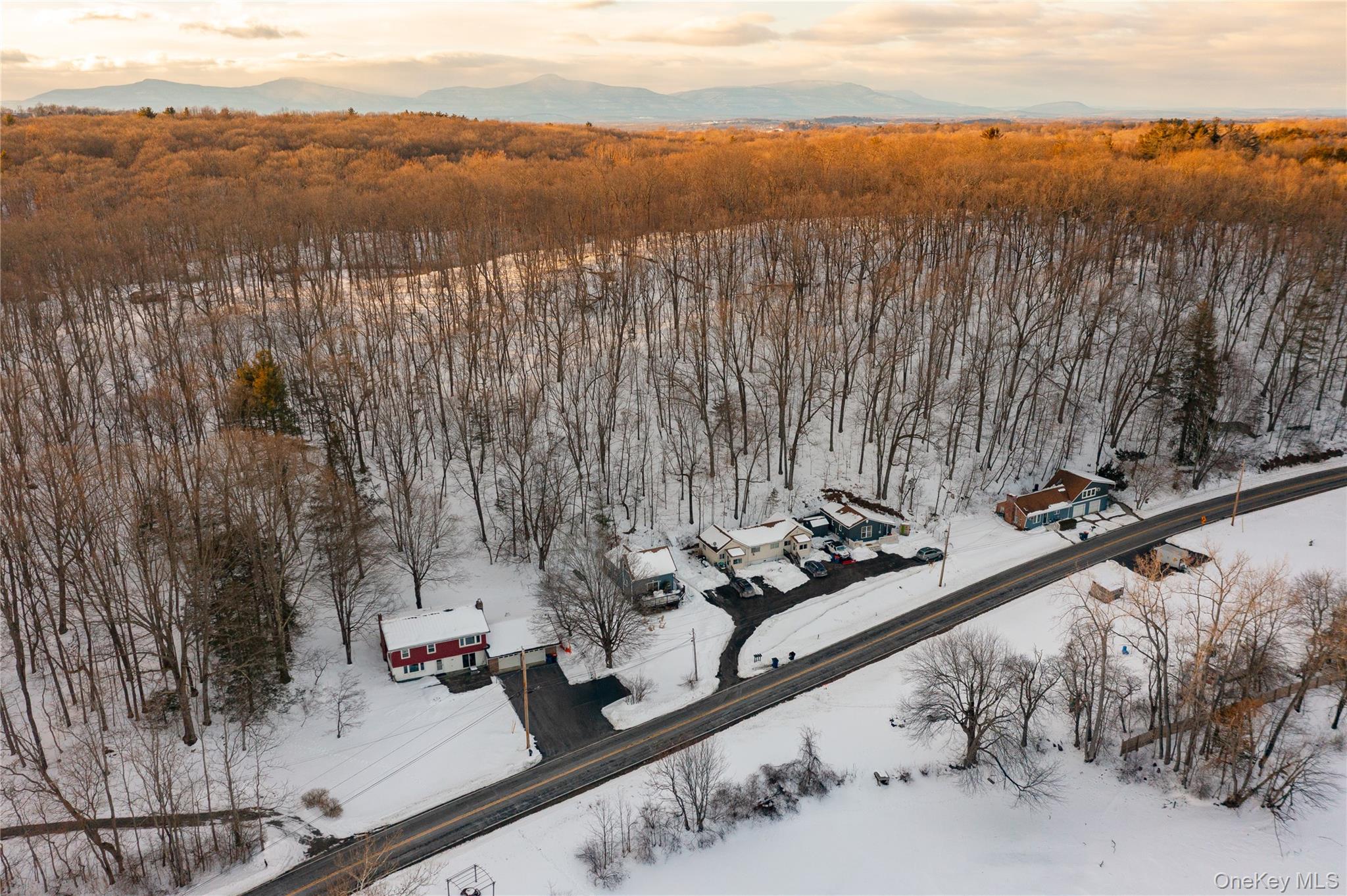 563 Spring Lake Road Red Hook, NY 12571 - Photo 24 of 33 a view of a city and a mountain view