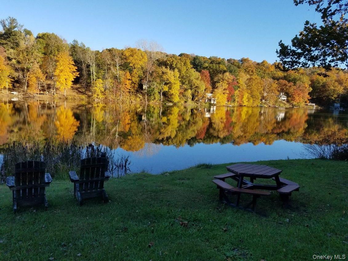 563 Spring Lake Road Red Hook, NY 12571 - Photo 27 of 33 a view of a backyard with mountain