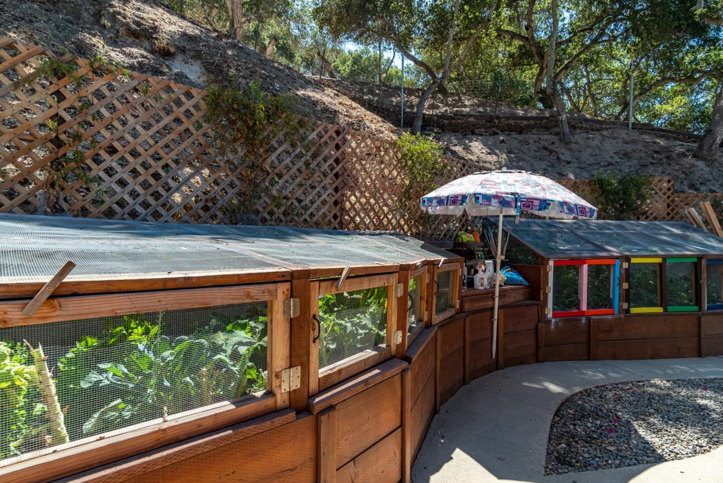 161 San Benancio Road Salinas, CA 93908 - Photo 30 of 44 a view of a backyard with a patio and wooden floor