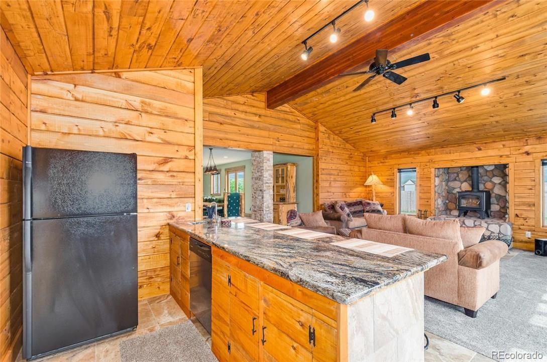 115 County Road 1014 Silverthorne, CO 80498 - Photo 10 of 20 a kitchen with sink and refrigerator