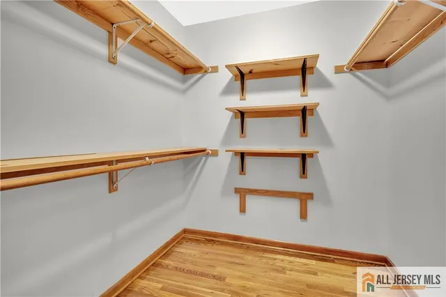 a view of walk in closet