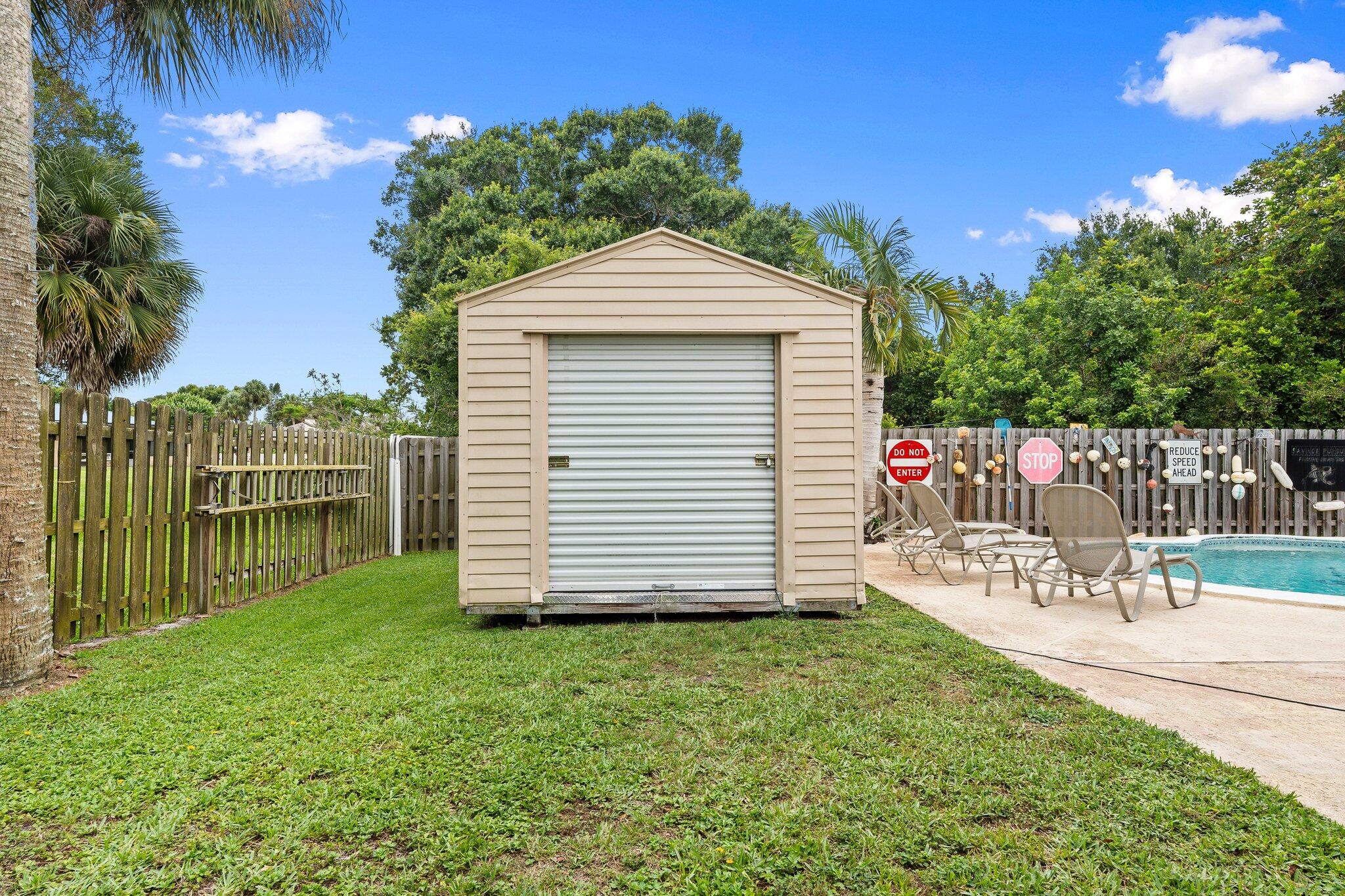 605 Ribaut Road Fort Pierce, FL 34947 - Photo 34 of 35 Shed