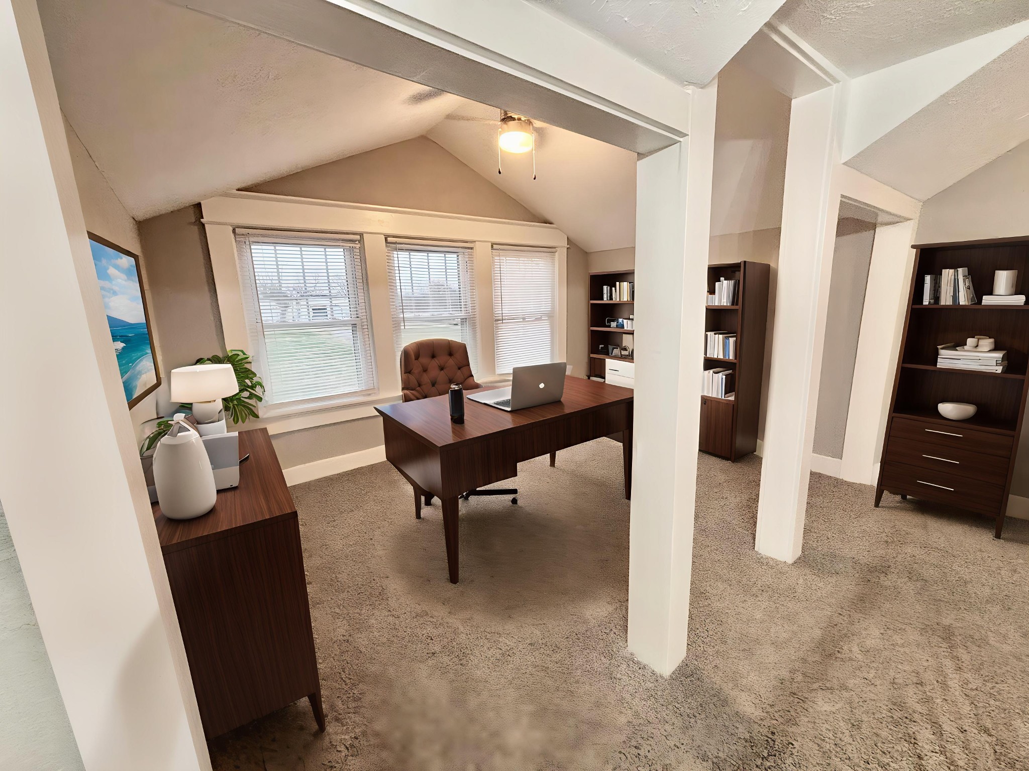 40 Line Street Cadiz, KY 42211 - Photo 24 of 53 a living room with furniture and a floor to ceiling window