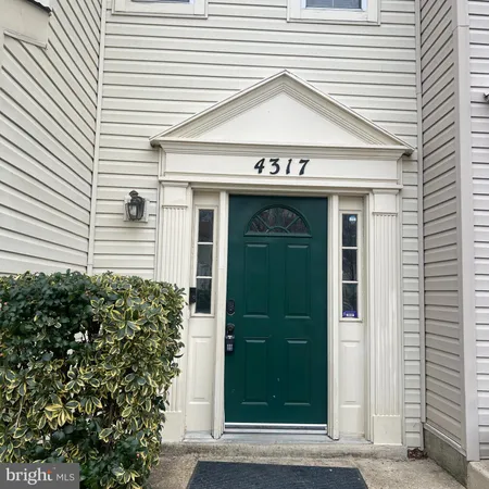 a view of a door of the house