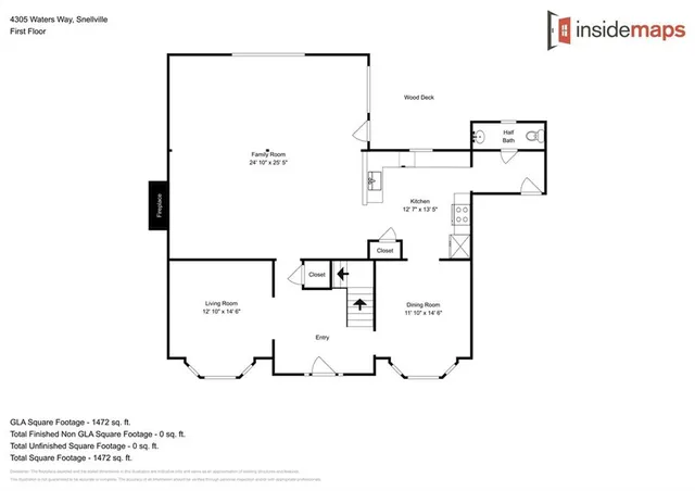 $2,400 | 4305 Waters Way, Snellville, GA 30039