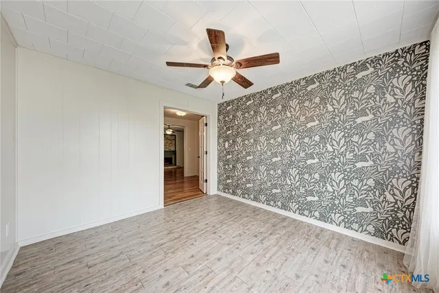 wooden floor in an empty room
