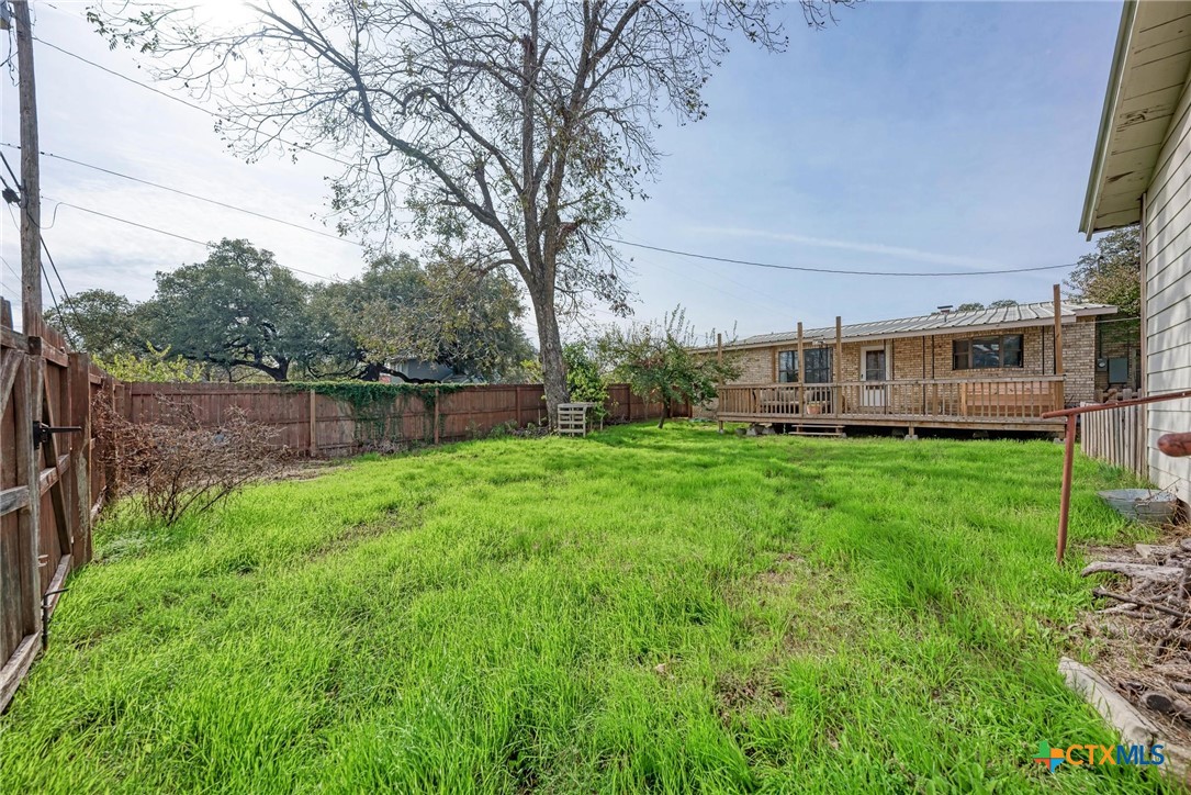 501 North Ridge Street Lampasas, TX 76550 - Photo 43 of 46 a view of yard with house and green space