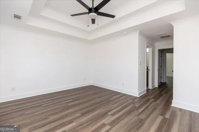 wooden floor in an empty room