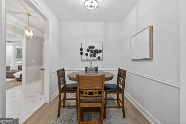 a white bath tub sitting in a room