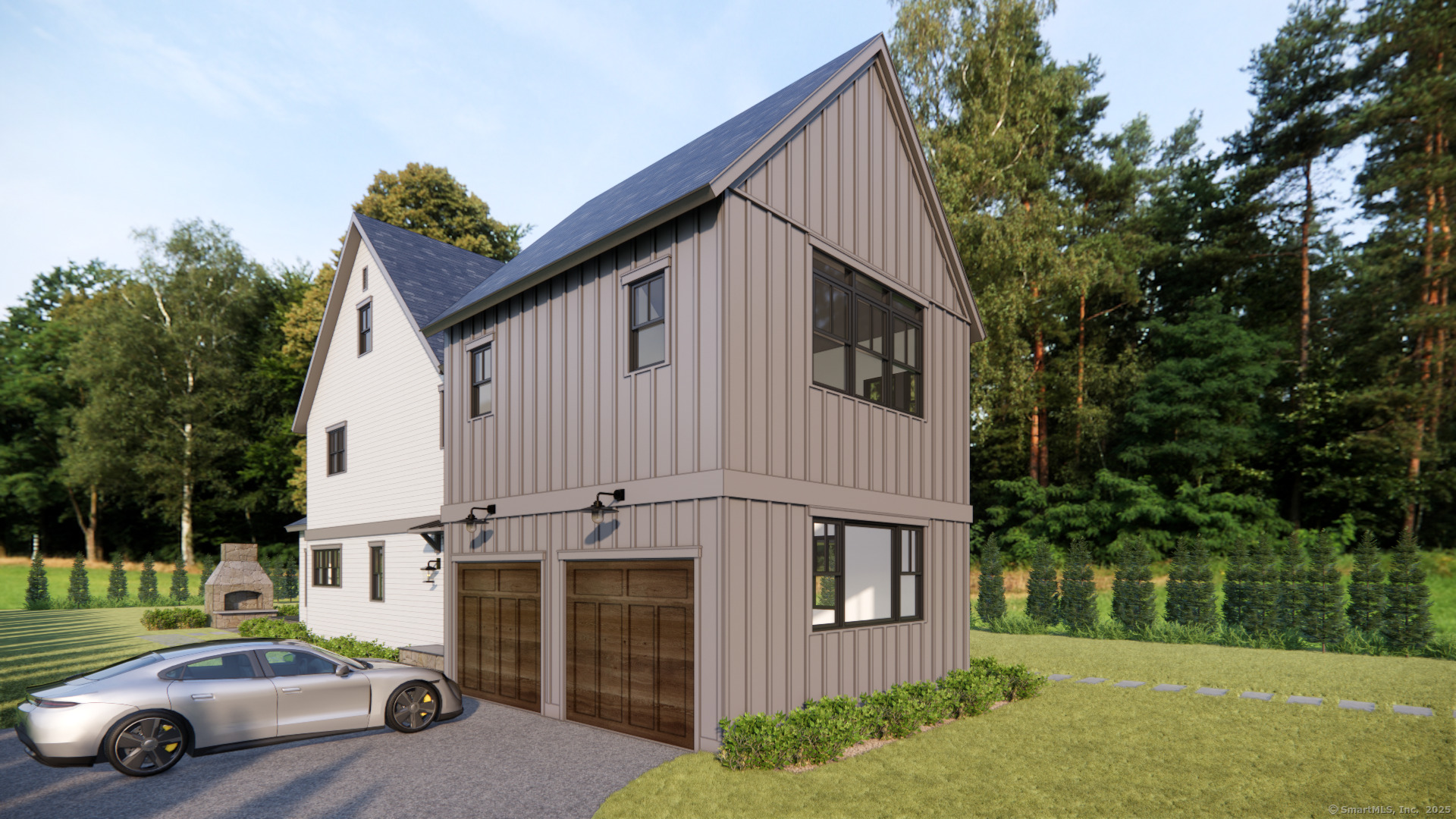 94 Soundview Road Ridgefield, CT 06877 - Photo 3 of 18 a view of a house with a yard