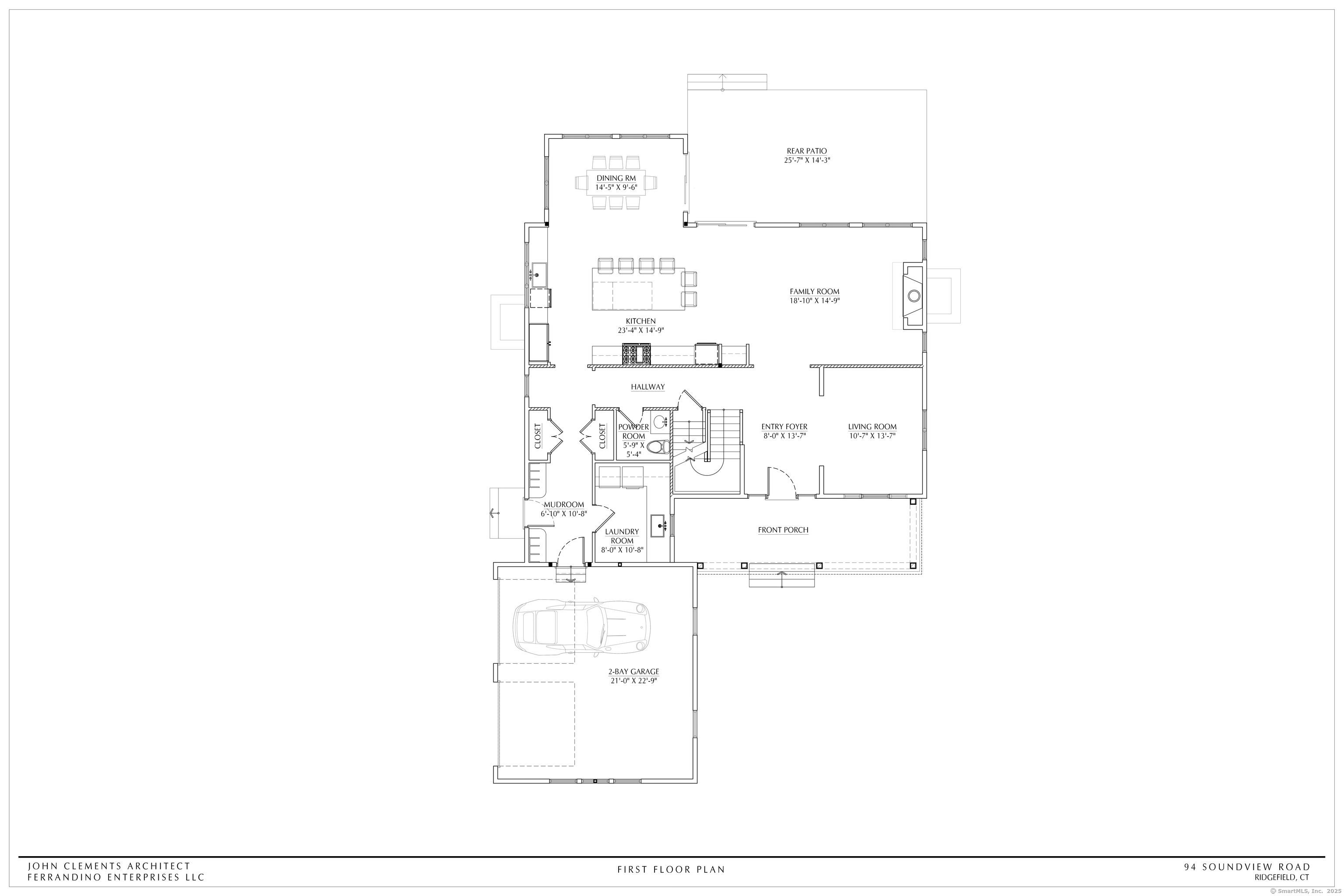 94 Soundview Road Ridgefield, CT 06877 - Photo 7 of 18 a picture of a room with a white wall