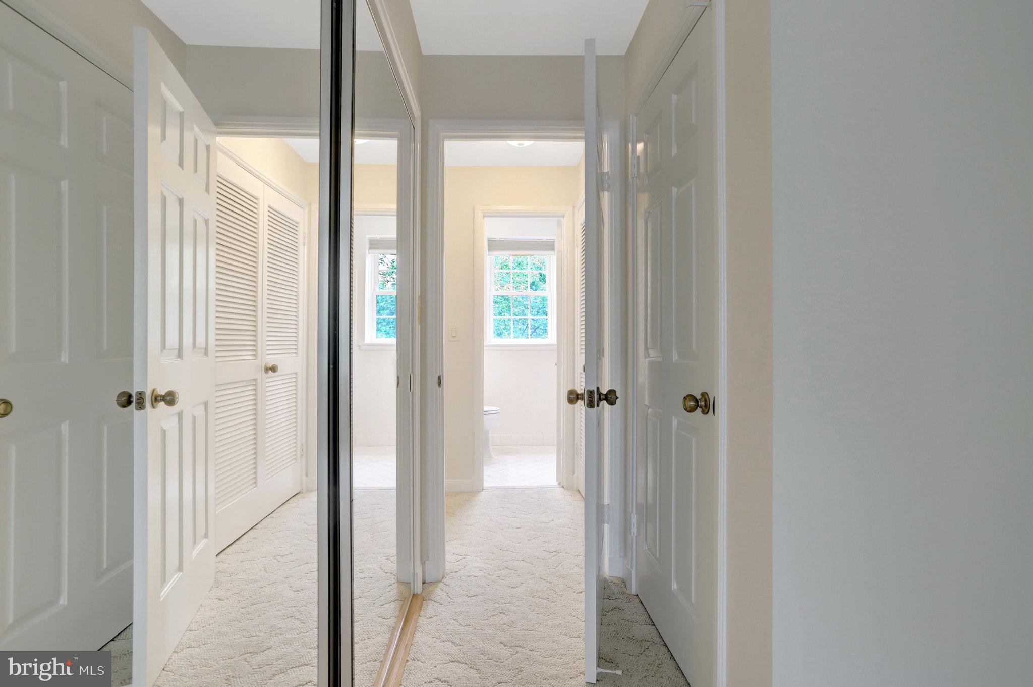 3062 South Buchanan Street, Unit C2 Arlington, VA 22206 - Photo 28 of 33 a view of a bathroom from a hallway