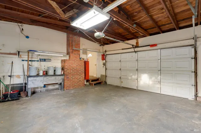 a front view of house with garden