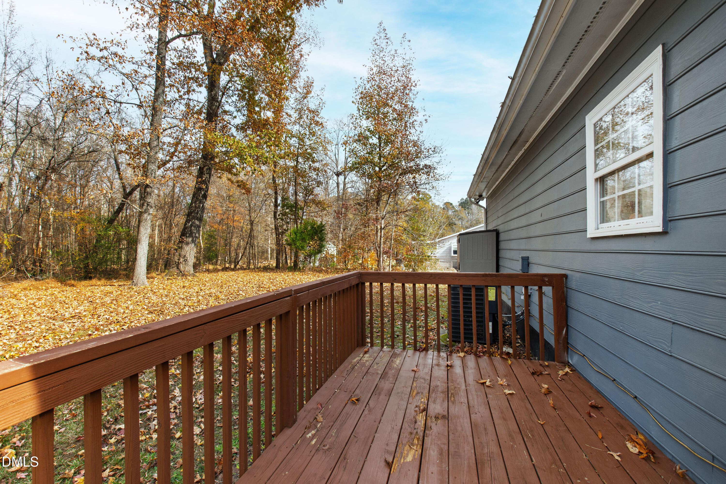 705 Felicia Street Durham, NC 27704 - Photo 29 of 37 a view of deck with wooden floor and fence
