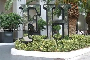 a bird view of a house with garden