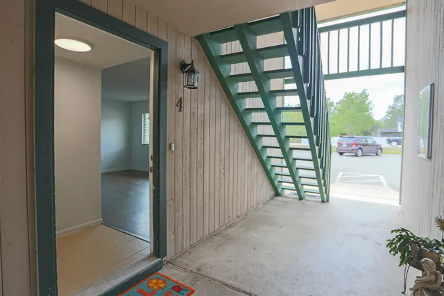 a view of an entryway