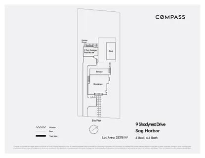 $5,850,000 | 9 Shadyrest Drive, Sag Harbor, NY 11963