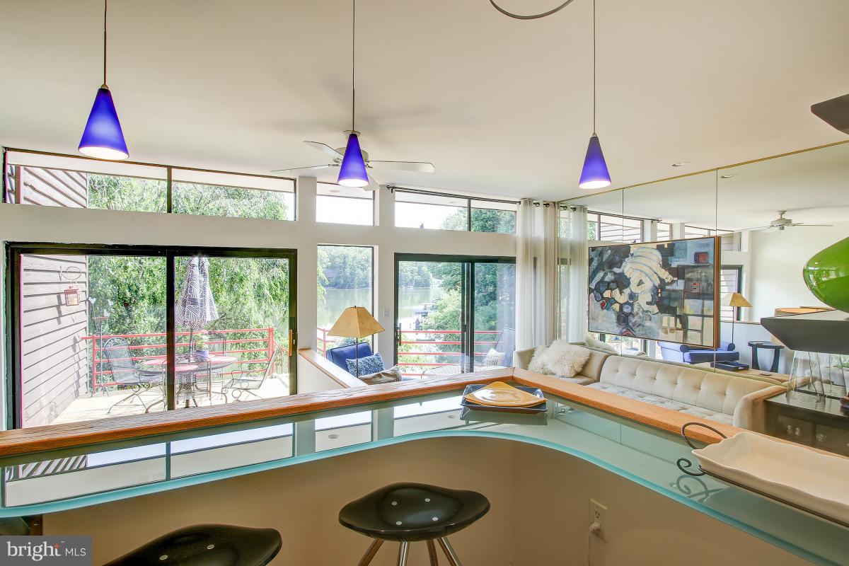 2016 Turtle Pond Drive Reston, VA 20191 - Photo 8 of 30 Kitchen seating overlooking living rm & lake!