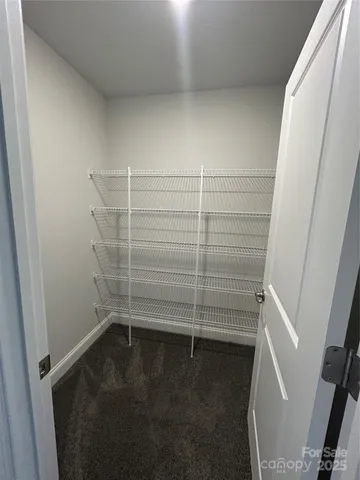 a view of walk in closet