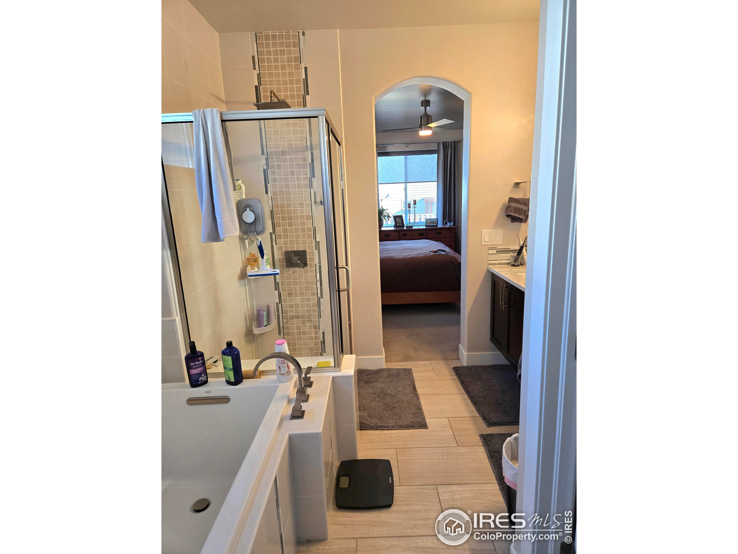 7292 McClellan Road Wellington, CO 80549 - Photo 11 of 19 a en suite bathroom with a sink and a shower