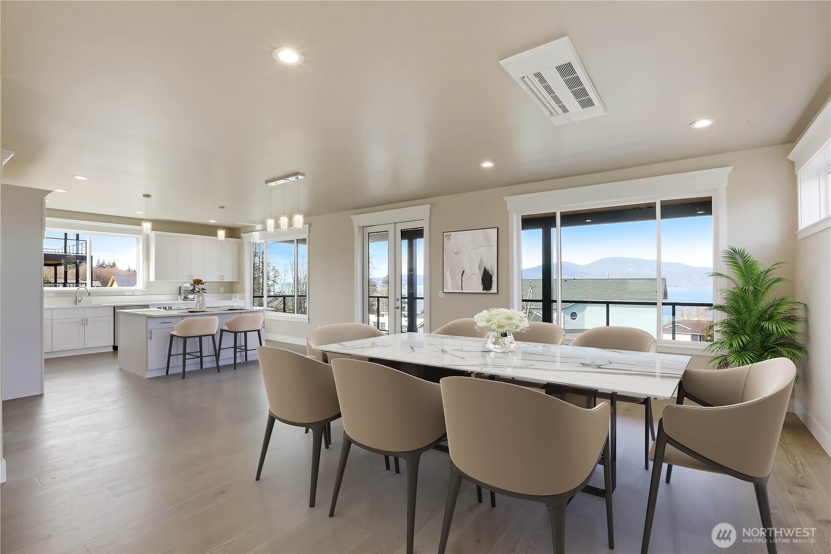 3706 West 3rd Street Anacortes, WA 98221 - Photo 10 of 40 a dining room with furniture and window