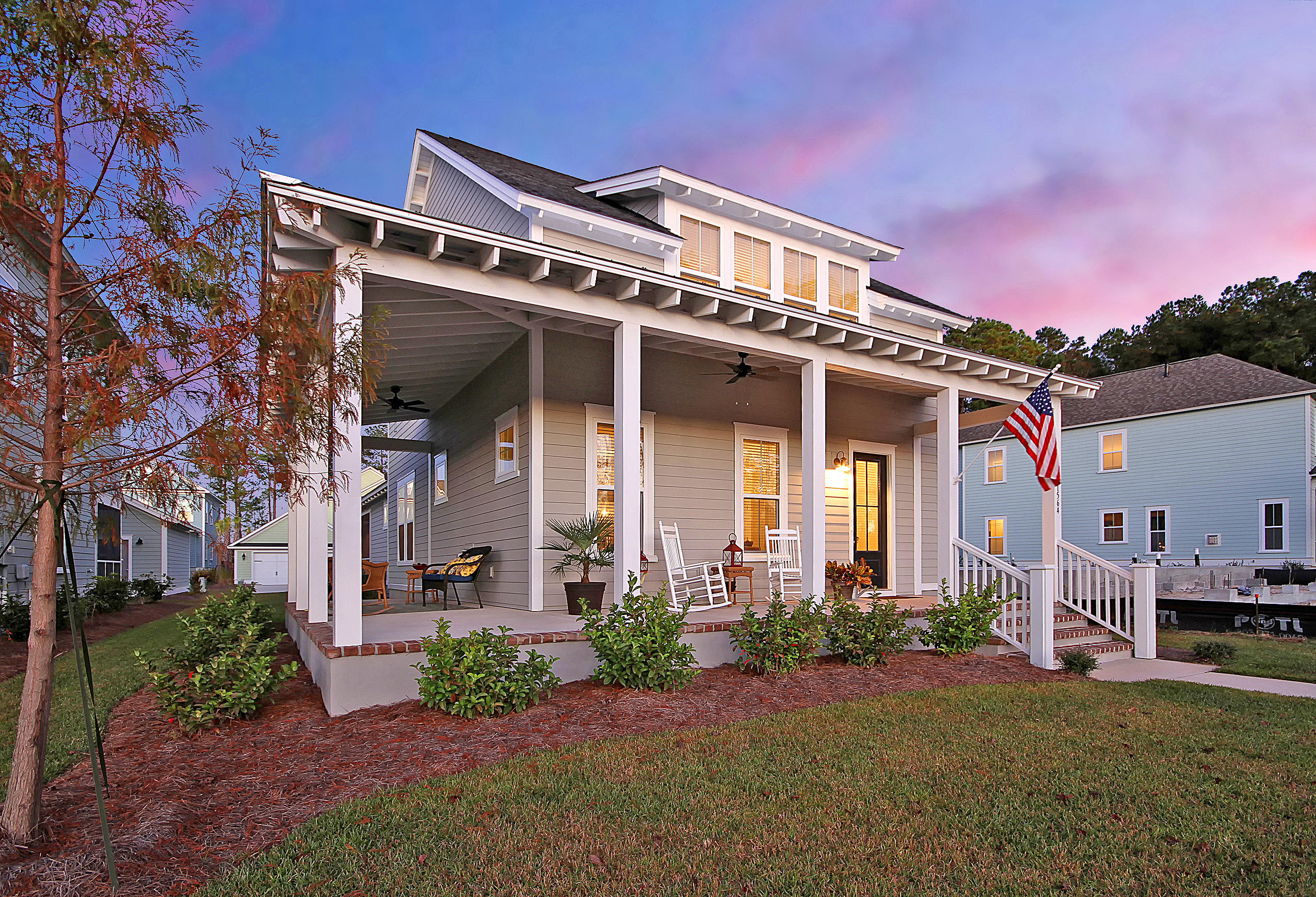 1564 Cranes Nest Road Mount Pleasant, SC 29466 - Photo 1 of 38 Front at Twilight