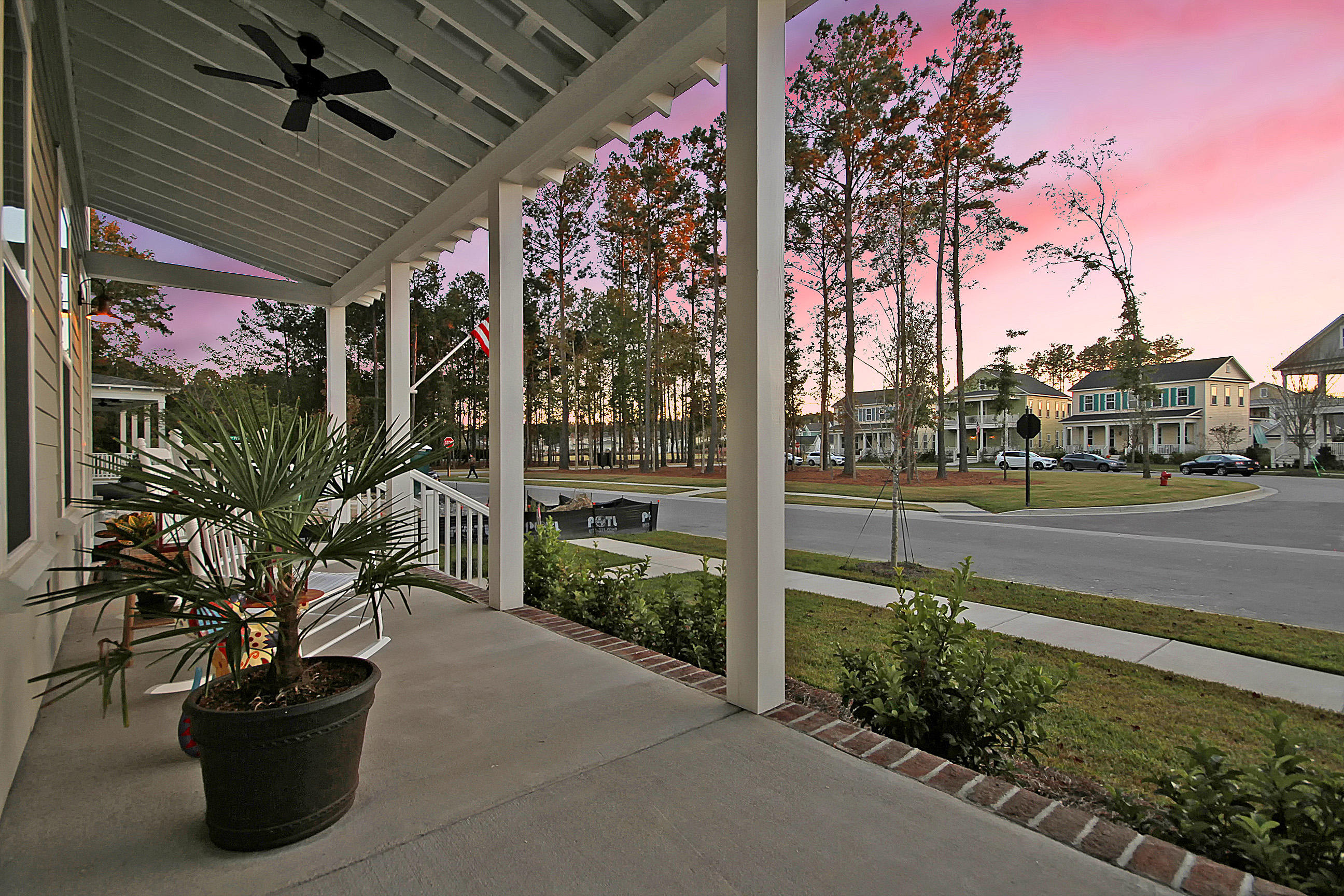 1564 Cranes Nest Road Mount Pleasant, SC 29466 - Photo 30 of 38 Front Porch at Twilight