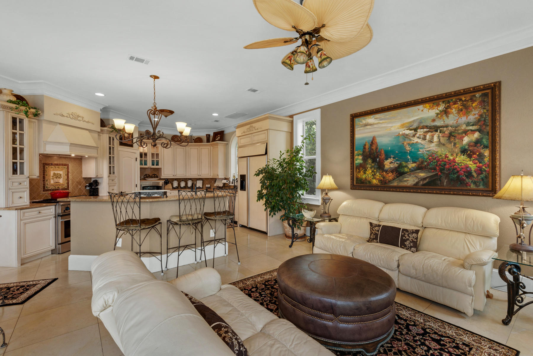 1239 Driftwood Point Road Santa Rosa Beach, FL 32459 - Photo 19 of 66 a living room with furniture and a chandelier