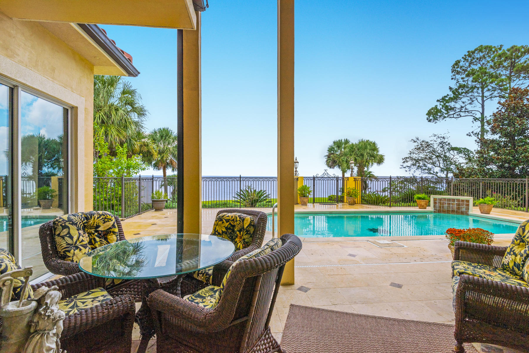 1239 Driftwood Point Road Santa Rosa Beach, FL 32459 - Photo 24 of 66 a view of an outdoor sitting area with furniture