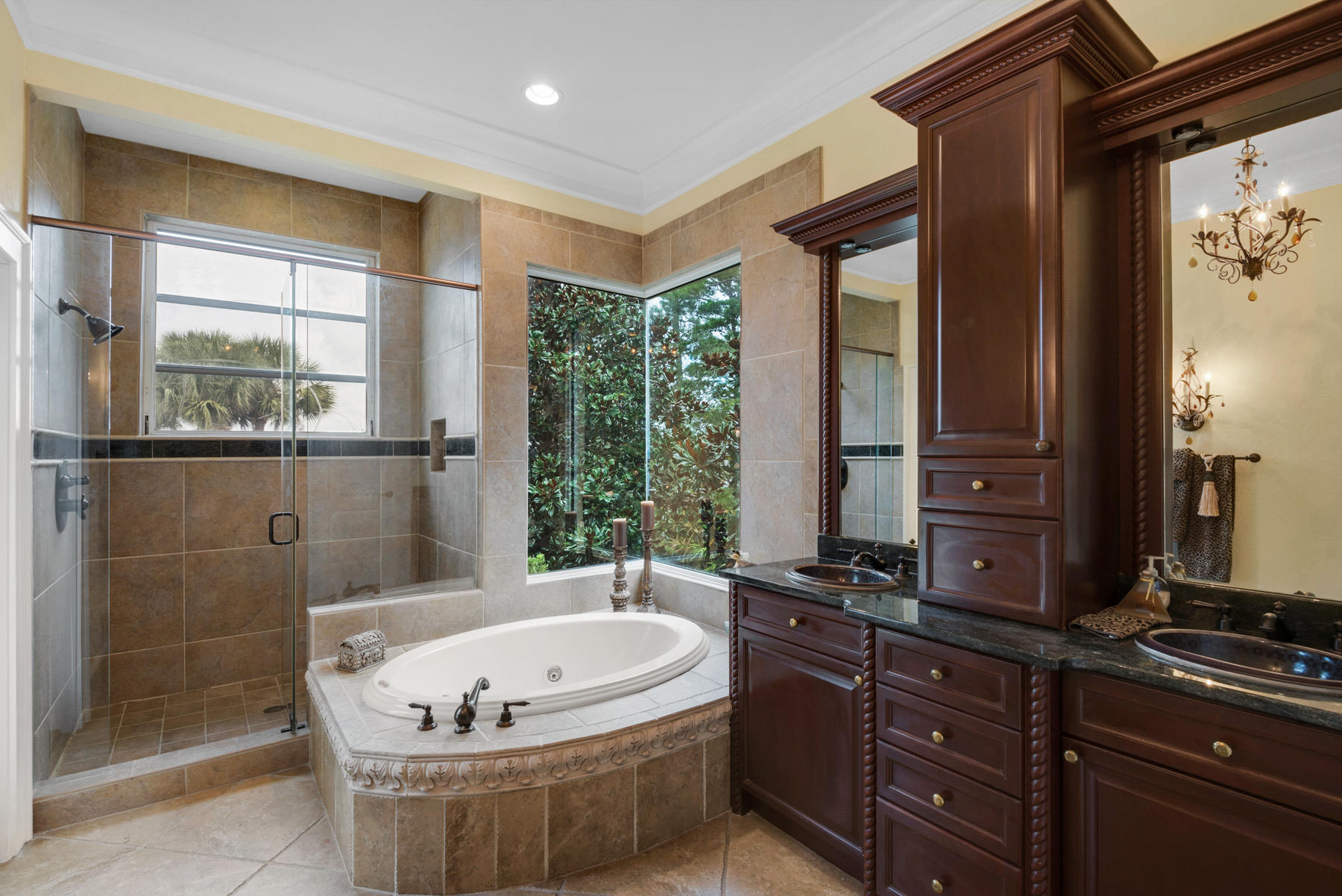 1239 Driftwood Point Road Santa Rosa Beach, FL 32459 - Photo 37 of 66 a bath tub sitting in a bathroom next to a window