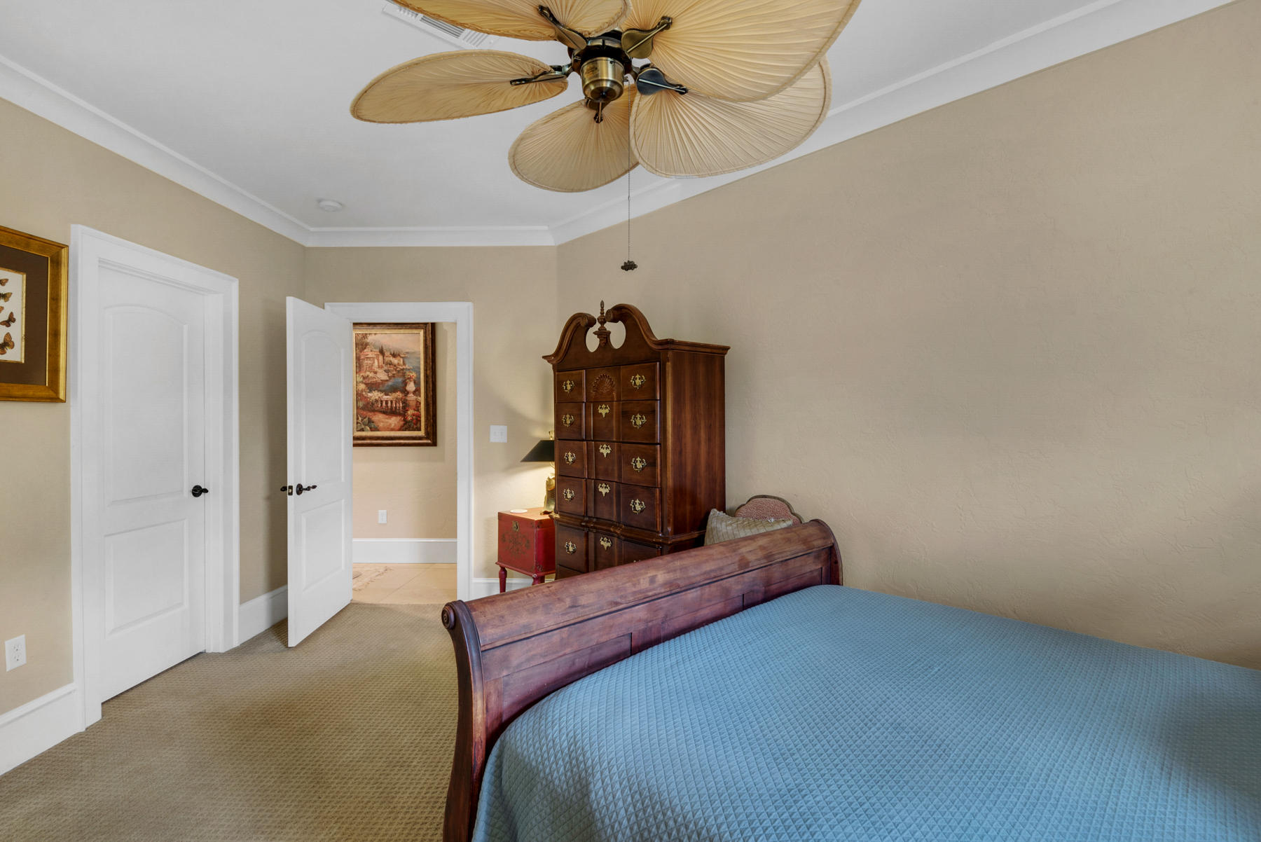 1239 Driftwood Point Road Santa Rosa Beach, FL 32459 - Photo 42 of 66 a bedroom with a bed and cabinets